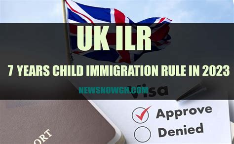 is applicable to children who have lived in the UK under 7 years and . . 7 years child immigration rule 2022